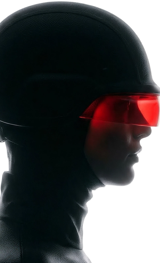 Futuristic character profile